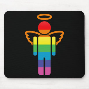 engelpictogram. muismat
