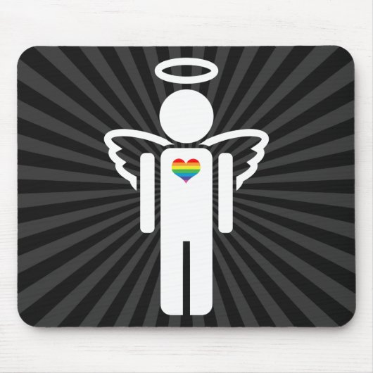 engelpictogram. muismat (Voorkant)