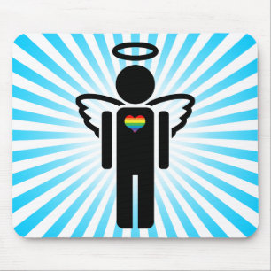 engelpictogram. muismat
