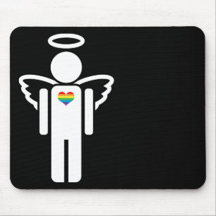engelpictogram. muismat