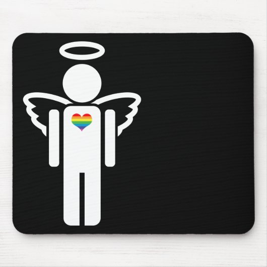 engelpictogram. muismat (Voorkant)