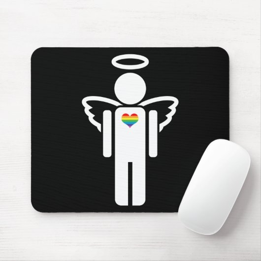 engelpictogram. muismat (Met muis)