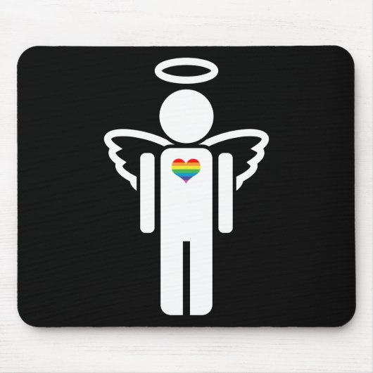 engelpictogram. muismat (Voorkant)