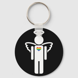 engelpictogram. sleutelhanger