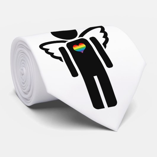 engelpictogram. stropdas (Opgerold)