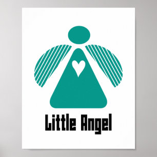 Engelposter (standaard fotolijst formaat) poster