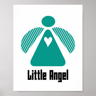 Engelposter (standaard fotolijst formaat) poster