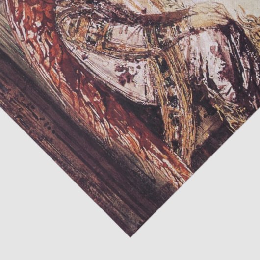 “Engelreiziger” door Gustave Moreau Tissuepapier (Detail)