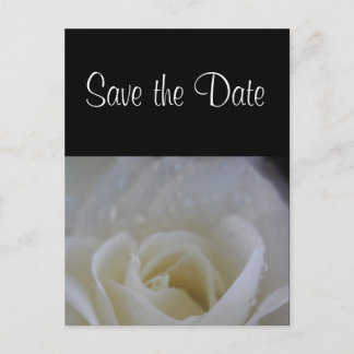 Engelroos save the date trouw aankondiging