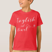 Engels At Heart, Engeland T-shirt (Voorkant)