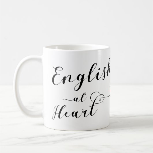 Engels At Heart Mok, Engeland Koffiemok (Links)
