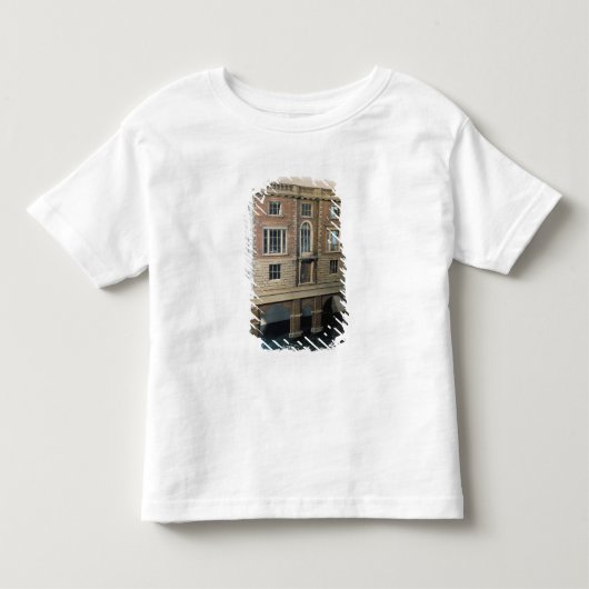 Engels balustraded doll's house with balcony kinder shirts (Voorkant)