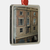 Engels balustraded doll's house with balcony metalen ornament (Rechts)