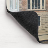 Engels balustraded doll's house with balcony muismat (Hoek)