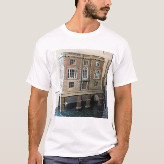 Engels balustraded doll's house with balcony t-shirt (Voorkant)