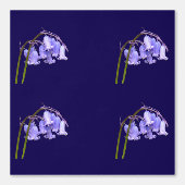Engels Bluebell Flower Wallpaper Behang (Voorkant)