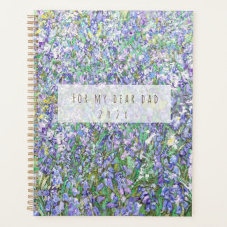 Engels bluebell veld olieverfschilderij planner