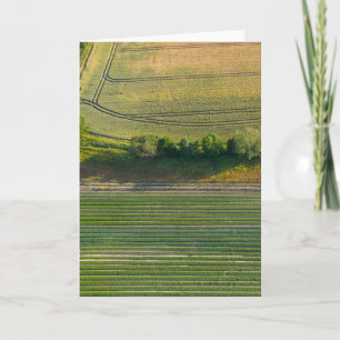 Engels Boerderij Luchtlandschap Kaart