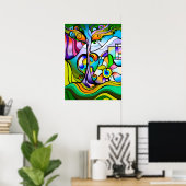 Engel's Boom Poster (Thuiskantoor)