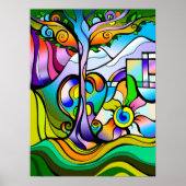 Engel's Boom Poster (Voorkant)