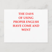 ENGELS BRIEFKAART (Voorkant)