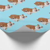 Engels British Bulldog Cadeaupapier (Hoek)