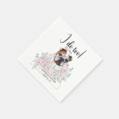 Engels British Bulldog Wedding Cocktail Napkins Servet (Hoek)