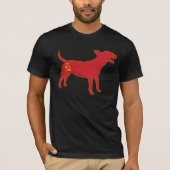 Engels Bull Terrier / Communist USSR T-shirt (Voorkant)