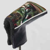 Engels Bull Terrier Golf Head Hoesje Golfheadcover (3/4 voorkant)