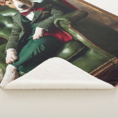 Engels Bull Terrier Kussen / Kussen Sherpa Deken (3/4)