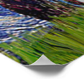 Engels Bulldog 8 - Sterrennacht Poster (Hoek)