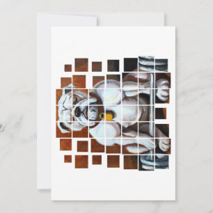 Engels Bulldog Barbell Workout Weightlift Feestdagenkaart