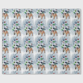 Engels Bulldog Christmas Cadeaupapier (Vlak)