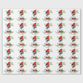 Engels Bulldog Christmas Cadeaupapier (Vlak)