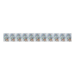 Engels Bulldog Christmas Grosgrain Lint