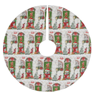 Engels Bulldog Christmas Kerstboom Rok