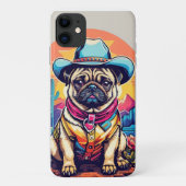  Engels Bulldog Cowboy Funny Western Dog Case-Mate iPhone Case (Achterkant)