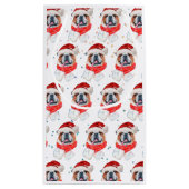 Engels Bulldog Dog Breed Christmas Klein Cadeauzakje (Achterkant)