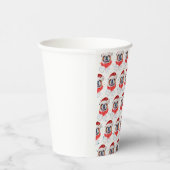 Engels Bulldog Dog Breed Christmas Papieren Bekers (Rechts)