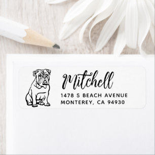 Engels Bulldog eigenaar retouradres Hond eigenaar Etiket