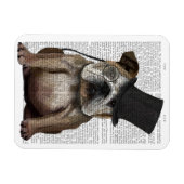 Engels Bulldog, Formal Hound and Pet Magneet (Horizontaal)