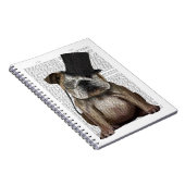 Engels Bulldog, Formal Hound and Pet Notitieboek (Rechterzijde)