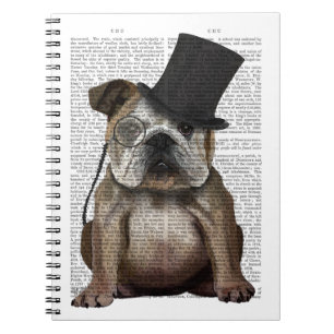 Engels Bulldog, Formal Hound and Pet Notitieboek