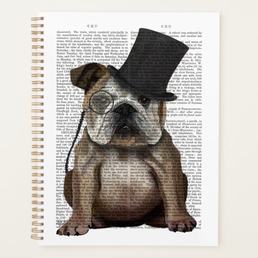 Engels Bulldog, Formal Hound and Pet Planner (Voorkant)