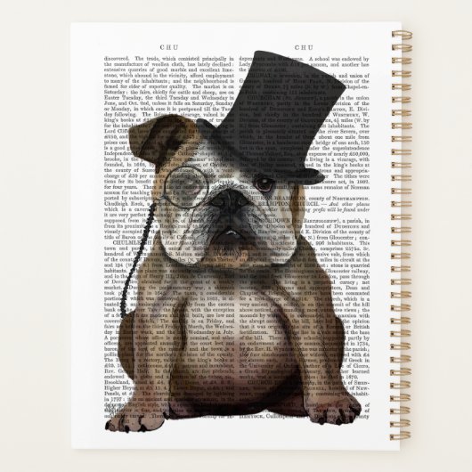 Engels Bulldog, Formal Hound and Pet Planner (Achterkant)