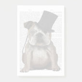 Engels Bulldog, Formal Hound and Pet Post-it® Notes (Voorkant)