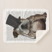 Engels Bulldog, Formal Hound and Pet Sherpa Deken (Voorkant (horizontaal))