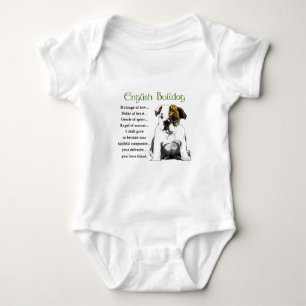 Engels Bulldog Heritage of Love Romper