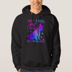 Engels Bulldog Hondenliefhebber Sunflower Dog Best Hoodie