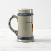engels-bulldog, ik denk dat ik te veel bier heb dr bierpul (Links)